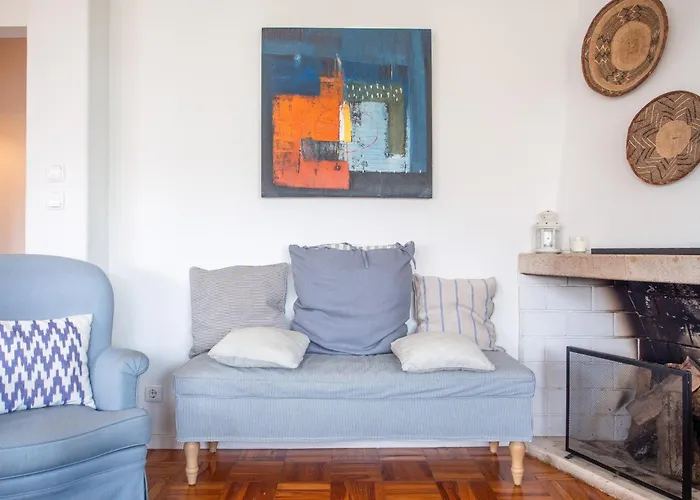 Elegant In With Fireplace - 80 M² דירה קסקאיס